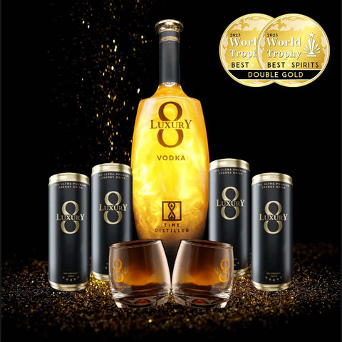 LUXURY 8® Vodka-Gold Party Bundle 1