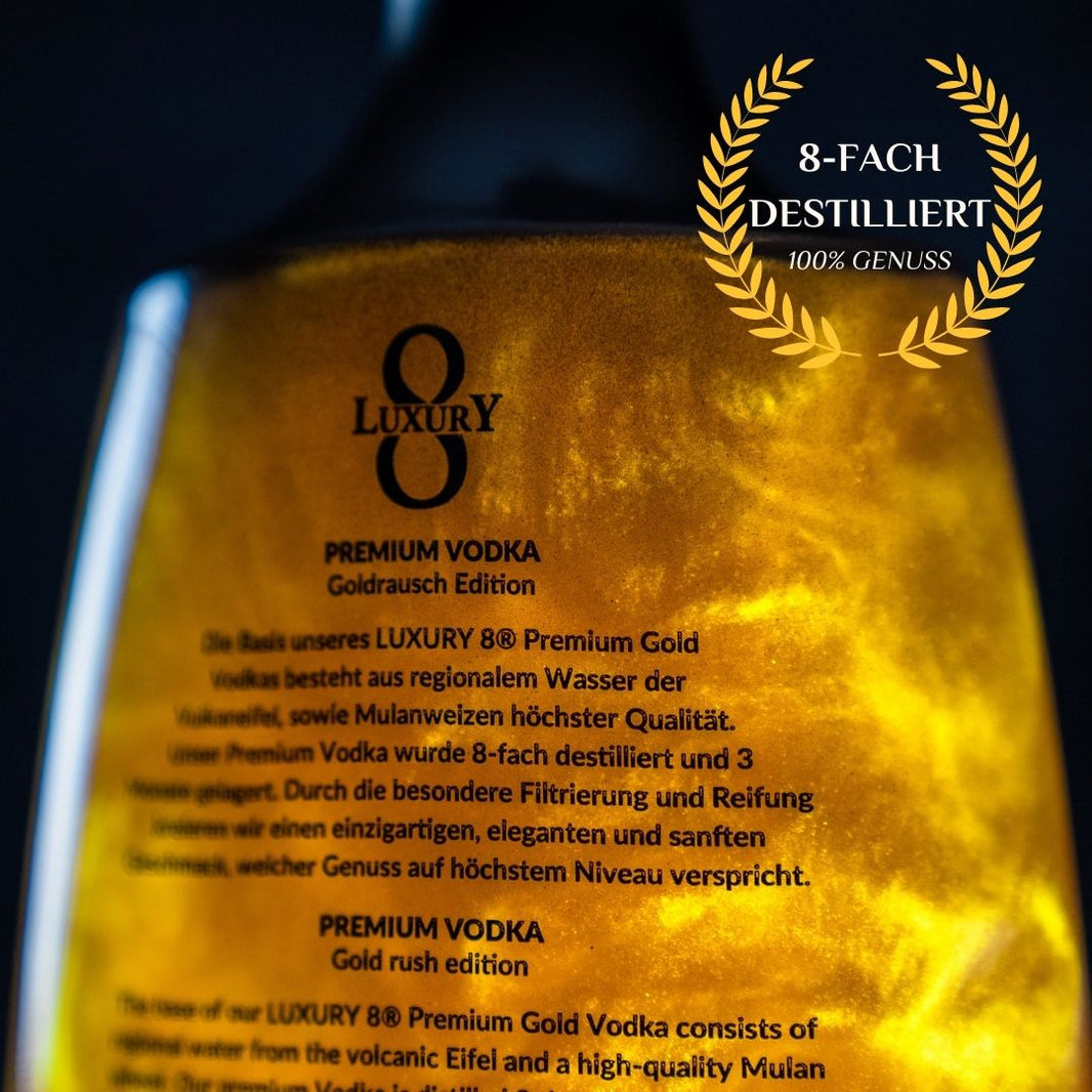 LUXURY8 - Premium Brand für Luxus Vodka, Gin, Rum und Energydrinks ...